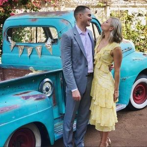 Anthropologie Yellow dress - Size xS